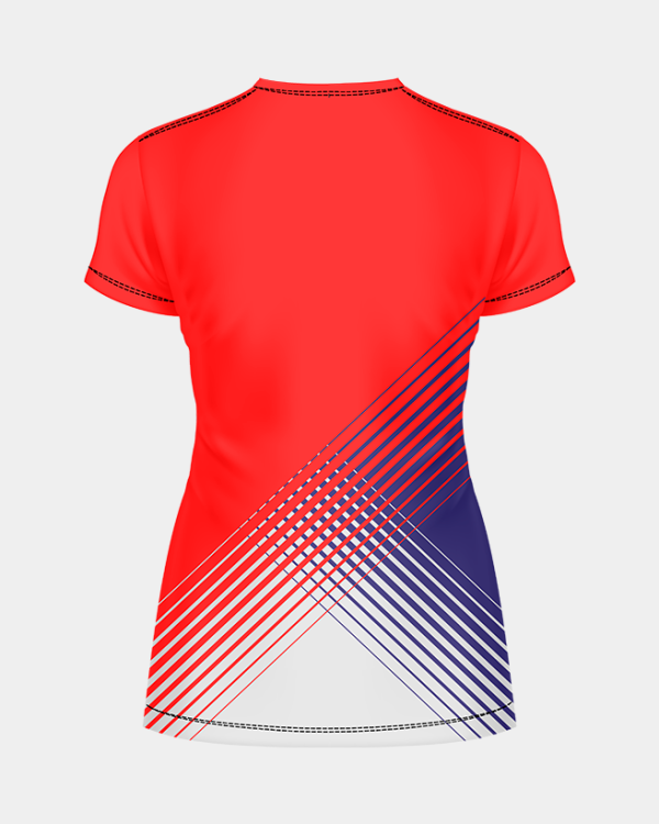 Ladies Crew Neck T-shirt Custom Design