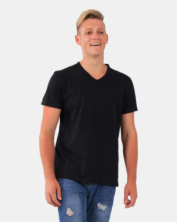 V-neck T-shirt 160g