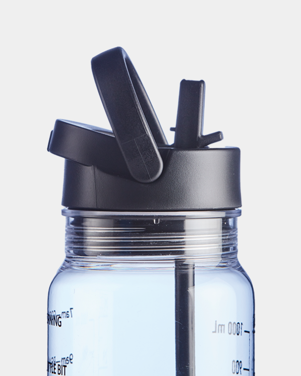 1L Torrent Water Bottle With Straw