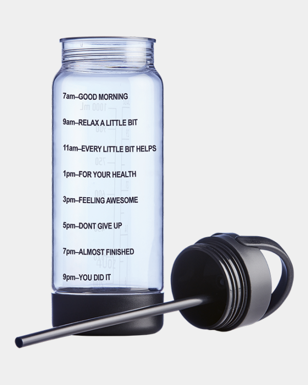 1L Torrent Water Bottle With Straw