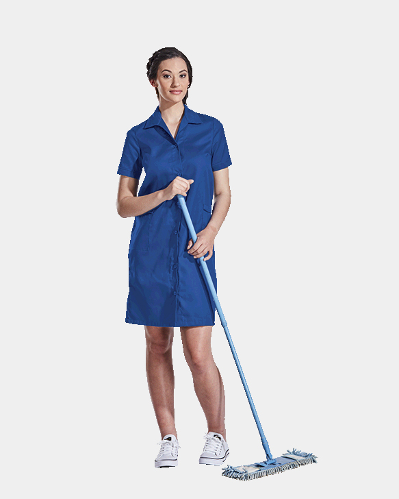 Poly Cotton House Coat Ladies